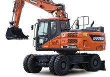 Колісні екскаватори Doosan DX160W-5