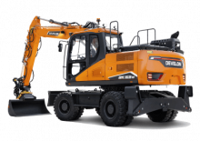 Колісні екскаватори Develon DX160W-7 