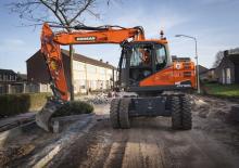 Колісні екскаватори Doosan DX165W-5