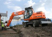 Колісні екскаватори Doosan DX170W