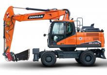 Колісні екскаватори Doosan DX210W-7