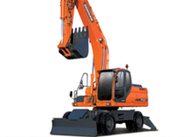 Колісні екскаватори Doosan DX210W