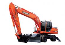 Колісні екскаватори Doosan DX210WA