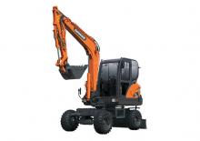 Колісні екскаватори Doosan DX53W