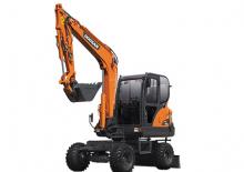 Колісні екскаватори Doosan DX55W