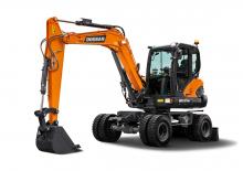 Колісні екскаватори Doosan DX57W-7