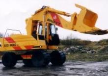 Колісні екскаватори BRØYT ED 800 W