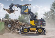 Колісні екскаватори Volvo EW160E