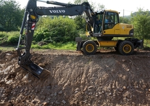 Колісні екскаватори Volvo EW180C