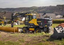 Колісні екскаватори Volvo EW180E