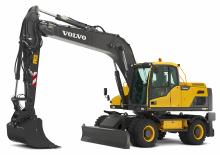 Колісні екскаватори Volvo EW210D