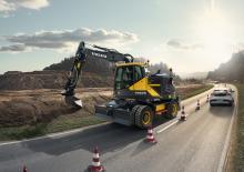Колісні екскаватори Volvo EWR150E