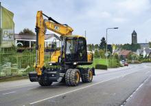 Колісні екскаватори JCB JS145W