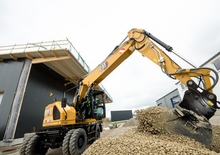 Колісні екскаватори Caterpillar M317