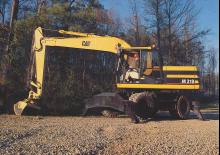 Колісні екскаватори Caterpillar M318