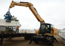 Колісні екскаватори Caterpillar M322