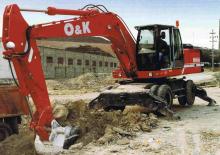 Колісні екскаватори O&K MH 6 HD