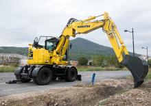 Колісні екскаватори Komatsu PW118MR-11
