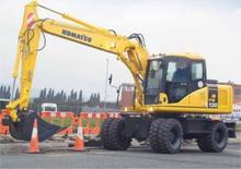 Колісні екскаватори Komatsu PW130-6