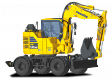 Колісні екскаватори Komatsu PW138MR-11E0