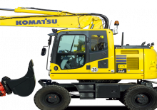 Колісні екскаватори Komatsu PW148-10 