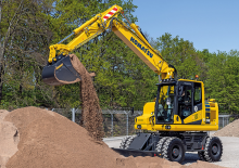 Колісні екскаватори Komatsu PW158-11E0