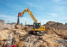 Колісні екскаватори Komatsu PW160-10