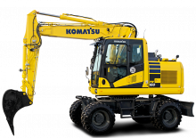 Колісні екскаватори Komatsu PW160-11E0