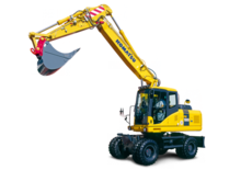 Колісні екскаватори Komatsu PW180-7E0