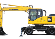 Колісні екскаватори Komatsu PW220-7