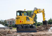 Колісні екскаватори Komatsu PW98MR-10
