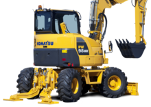 Колісні екскаватори Komatsu PW98MR-8
