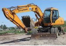 Колісні екскаватори Hyundai R 130W-2