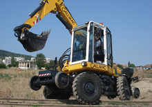 Колісні екскаватори Gallmac RMW 115