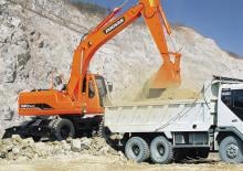 Колісні екскаватори Doosan Solar 180 W-V