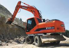 Колісні екскаватори Doosan Solar 210 W-V