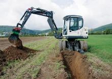 Колісні екскаватори Terex TW 75