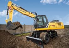 Колісні екскаватори New Holland WE210