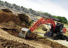 Гусеничні екскаватори Hitachi ZX220W-5B