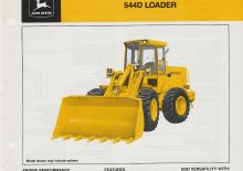 Колісні навантажувачі John Deere Construction 544 D