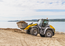 Колісні навантажувачі Kramer 8155L