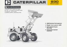 Колісні навантажувачі Caterpillar 930