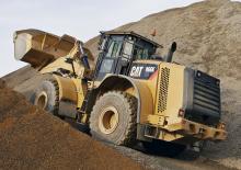 Колісні навантажувачі Caterpillar 966K