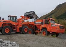 Колісні навантажувачі Doosan DL450-3