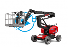 Колісні підйомники з шарнірною стрілою Manitou ATJ 46 e
