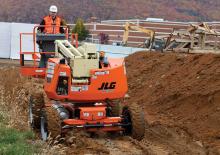 Колісні підйомники з шарнірною стрілою JLG 340AJ