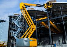 Колісні підйомники з шарнірною стрілою Haulotte HA61 LE