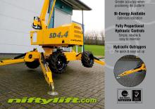 Колісні підйомники з шарнірною стрілою Niftylift SD 34 T