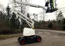 Колісні підйомники з шарнірною стрілою Terex Aerials TA 30 N
