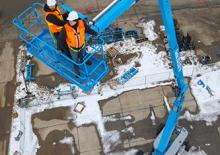 Колісні підйомники з шарнірною стрілою Genie ZX-135/70